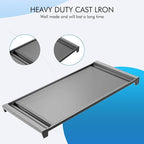 Shengyongh CC24738 Cast Iron Griddle For ge Stove 4322558 AP5986291 PS11725207 Compatible For ge Appliance
