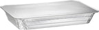 Full Size Deep Steam Aluminum Table Pans - Disposable to go Foil Pans for Chafing, Baking, Storing and Catering Containers (21” x 13” x 3”) (10, With Lids)