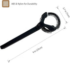 Espresso Machine Cleaning Brush for 58mm Grouphead, Detachable 360° Nylon Cleaning Bristles