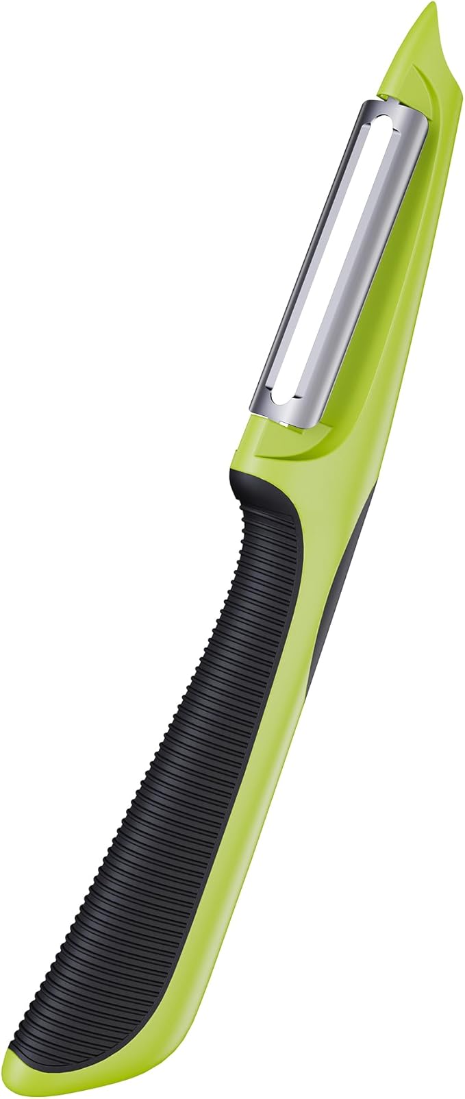 Vegetable Peeler, Swivel Peelers for Kitchen with Non-Slip Grip Handle,Green