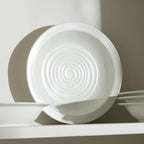 Stone Lain Orbit 4-Piece Pasta Bowl Set Stoneware, White