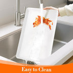 WOWBOX 5 pcs Serving Tray for Entertaining, Serving Platters for Fruit, Cookies, Dessert, Snacks, Reusable Plastic Trays for Serving Food and Pantry Organization in Kitchen & for Parties