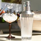 Glass Cocktail Shaker | Martini, Margarita Mixer for Professional Bartending | Durable Bar Set for Mixing Drinks | Perfect for Home or Bar Use (17oz)