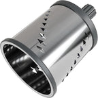 Zyliss E900060 Julienne Drum Grater, Stainless Steel, Slice Fruit and Vegetables Julienne Style, for Use with Zyliss Rotary Cheese Grater, 5 Year Guarantee