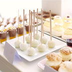 Hedume 1500 Pack Wooden Coffee Stirrers, 7" Disposable Stir Sticks, BPA Free Biodegradable Round-End Beverage Stirrers, Natural Birch Wood Wooden Stir Sticks for Coffee & Cocktail