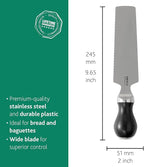 BOSKA Raclette Knife PRO- Stainless Steel - Spatula - Serreted Edge - Raclette - Serving Cutting Tool for Cheese Slicing or Bread knife - Small Kitchen Knife Durable