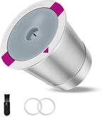 1 Pack Reusable K Cup Coffee Pods, Stainless Steel Refillable K Cup Coffee Filters for Keurig 1.0 and 2.0 Coffee Makers