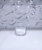 J&M DESIGN 2-Pack Clear Acrylic Sugar Bowl With Lid And Spoon For Coffee Bar Accessories, Creamer Bowls Kitchen Baking Essentials Supplies Canisters 8oz Container Jar Dispenser Spice Holder Salt Dish