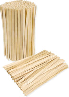 5.5inch Wooden Coffee Stirrers, 500 Count Disposable Stir Sticks for Coffee & Cocktails, Wooden Beverage Mixer with Smooth Ends, Swizzle Drink Sticks