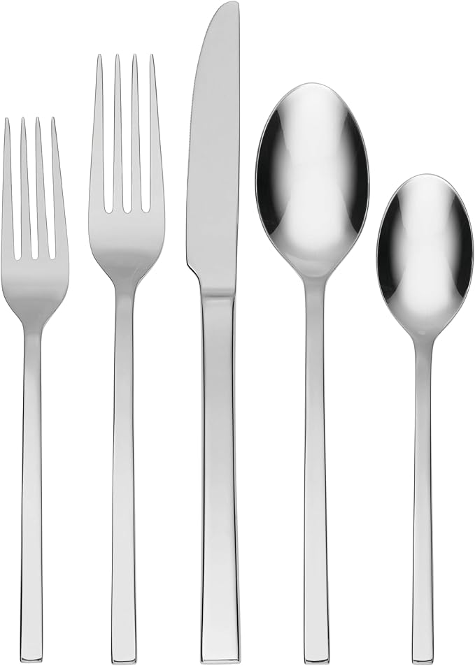 Oneida B1016020Al21 Allay 20 Piece Everyday Flatware Set, Service For 4
