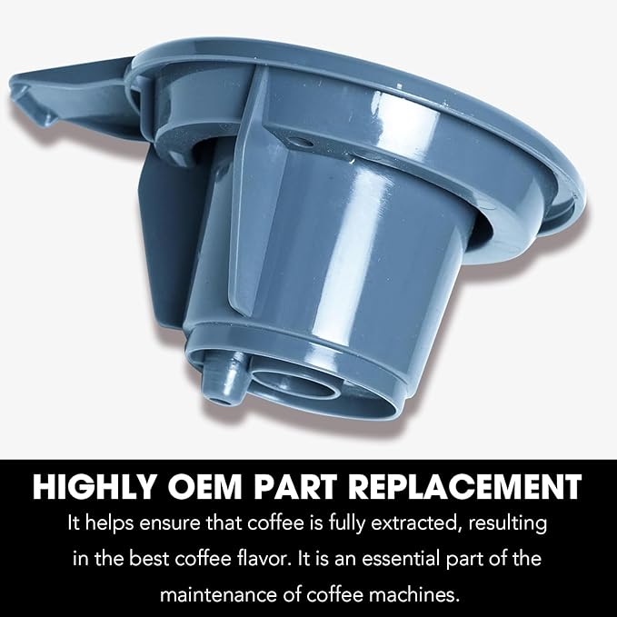 Replacement Single-Serve Coffee Filters, Compatible with Beach FlexBrew, FlexBrew K-Cup Holder, Bottom Needle & Coffee Machine Cup Stand - Fits All FlexBrew Models