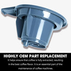 Replacement Single-Serve Coffee Filters, Compatible with Beach FlexBrew, FlexBrew K-Cup Holder, Bottom Needle & Coffee Machine Cup Stand - Fits All FlexBrew Models