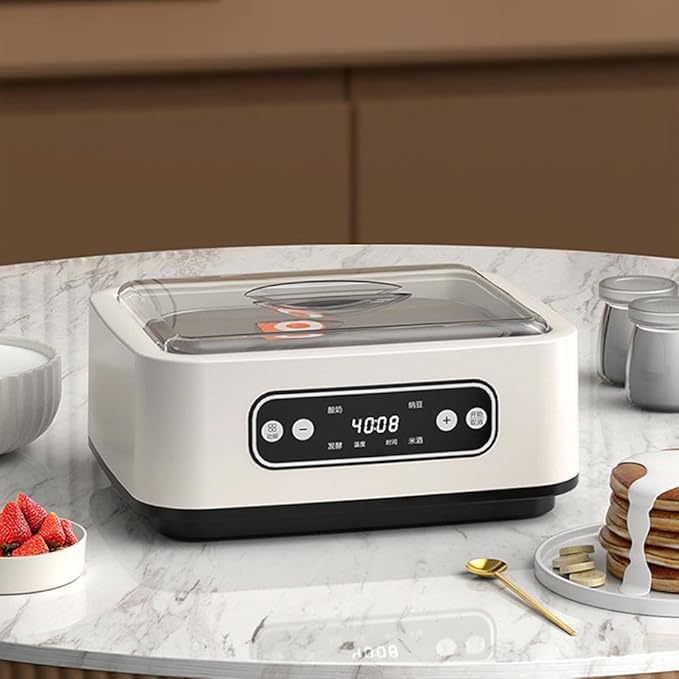 Yogurt Maker Machine,Probiotic Yogurt Maker Machine,Yogurt Maker with Temperature Control,Yogurt Heater,Automatic Yogurt Maker Machine 36 Hours Adjustable Time Probiotic Incubator