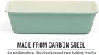 Martha Stewart Gallen 9 Inch Nonstick Carbon Steel Loaf Pan - Teal