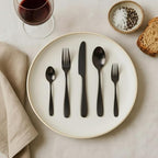 London Silverware Set, 30 Piece Forged Flatware Set Premium Stainless Steel, Service for 6, for Kitchen, Home, Wedding, Party, Mirror Polished And Dishwasher Safe.