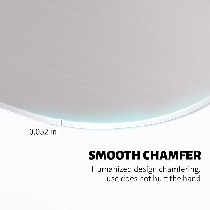 Stainless Steel Cutting Board, 3 PCS Cutting Boards for Kitchen, 304 Stainless Non Stick Chopping Cutting Board for Meat Fruit & Vegetable, Dishwasher Safe (15.3 x 11, 13.4 x 9, 11.8 x 7.9 in)