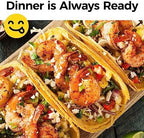 3 * 1.5 Quarts Triple Slow Cooker, Buffet Server & Warmer with 3 Removable Ceramic Pots, 3 Adjustable Temp Settings & 3 Metal Lid Rests, Stainless Steel, Red