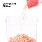OXO Good Grips POP Container - Airtight Food Storage - Big Square Medium 4.4 Qt Ideal for 5lbs of flour or sugar (Pack of 4)