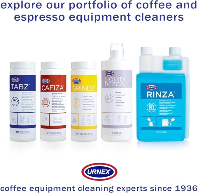 Urnex Cafiza Professional Espresso Machine Cleaning Tablets, 100 Count