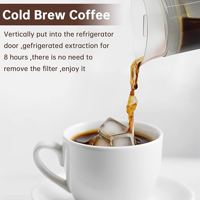 Portable Coffee Maker for Camping & Travel, Aeropress Coffee Maker, Manual Espresso Machine Coffee Press, Large Capacity Hand Brewed Coffee Pot, French Press Espresso Maker, Espresso Press Tool