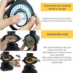 Urbanic 070s Electric Coffee Grinder (110~220v) / flat Titanium burr 60mm / 20 steps can be set (Green) / (Made in Korea)