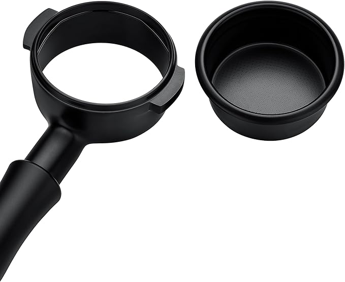 Normcore 58mm E61 Bottomless Naked Portafilter, Titanium PVD Coating Portafilter Group Head, Fits Lelit, Flair 58, ECM, Rocket, Sanremo, Synesso, VBM, Fits E61 Group Heads Espresso Machines