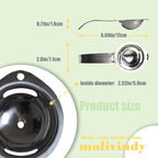 Egg separators, egg white and yolk separator, stainless steel, health and safety, separator, kitchen gadgets,egg separator for raw eggs