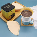 YQL #2 Cone Coffee Filter, 200 Count Coffee Filters 2 Cone Paper, Unbleached Disposable Coffee Filters Fit for Drip Coffee Maker