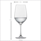 SCHOTT ZWIESEL Forté All Purpose Glass 15 Ounce (Set of 6), Drinking Glasses for Water, Beverages and Mixed Drinks, Dishwasher-Safe Tritan Crystal Glasses, Made in Germany