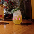 21st Birthday Wine Glass, RIP FAKE ID 21st Birthday Gifts for Her, Funny Gift Ideas for Sister, Friend, Coworker,BFF, Women,Daughter-117