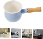 GANAZONO Multi-function Saucepan Food Cooking Pot for Milk Heating Saucepan Extended Handle