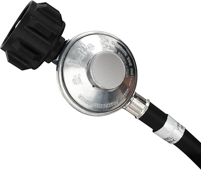 Royal Gourmet GD4002T 4-Burner Tailgater Grill and Griddle Combo, Portable Flat Top Propane Gas Grill with 40,000 BTUs Output for Backyard or Outdoor Cooking, Black