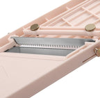 Professional Mandoline Slicer for Kitchen, Wide Vegetable Cutter with 4 Stainless Steel Blades