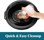 Slow Cooker Liners, 20-Pack Cooking BagsOversized Disposable Pot Liner Plastic Bags, Fits 6QT to 10QTFor Slow Cooker Cooking Tray, 14-Inch x 22-Inch, 20 Liners (20)