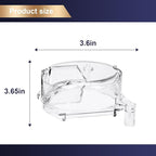Replacement for Cuisinart Coffee Maker Clear Replacement Grinder Assembly Lid DGB-500GLID Coffee Grinder and Brew Coffee Maker Parts Cap