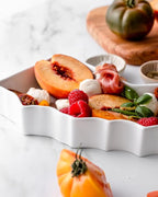 California Shaped Baking Dish Serving Platter or Decorative Tray Charming Porcelain Bakeware Oven Microwave and Dishwasher Safe