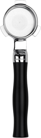 Normcore 54mm Flat Naked Bottomless Portafilter with Built-in High Extraction Basket Fits 54mm Breville Sage Solis Barista Machines