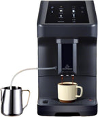 Fully Automatic Coffee Maker with Built-in 3-Level Grinder Expresso/ Cappuccino/Latte/Americano Coffee Machines with Self-Cleaning Function 12 Cup Coffee Machine for Home/Office (Coffee Maker-Black)