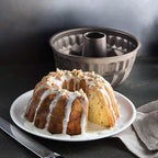 7 Inch Nonstick Bundt Cake Pan for 6 Quart Instant Pot, Heavy-Duty Fluted Tube Pan, Champagne Gold Kugelhopf Mold for Oven