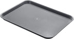 Plastic Cafeteria Trays,Fast Food Serving Trays,13"X17",Set of 6 (Gray)