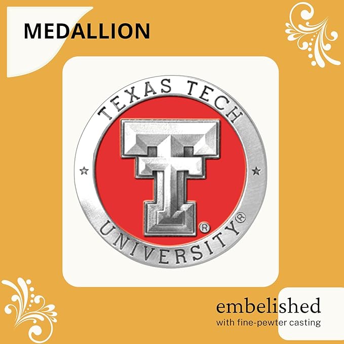 Heritage Pewter Texas Tech Double Old Fashion | Double Rocks Glass 14 OZ for Liquor | Expertly Crafted Pewter Glass