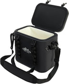 Magnetic Backpack Cooler Bag, Cold Retention Soft Coolers 30 Can Insulated Soft Sided Cooler with Waterproof Bag