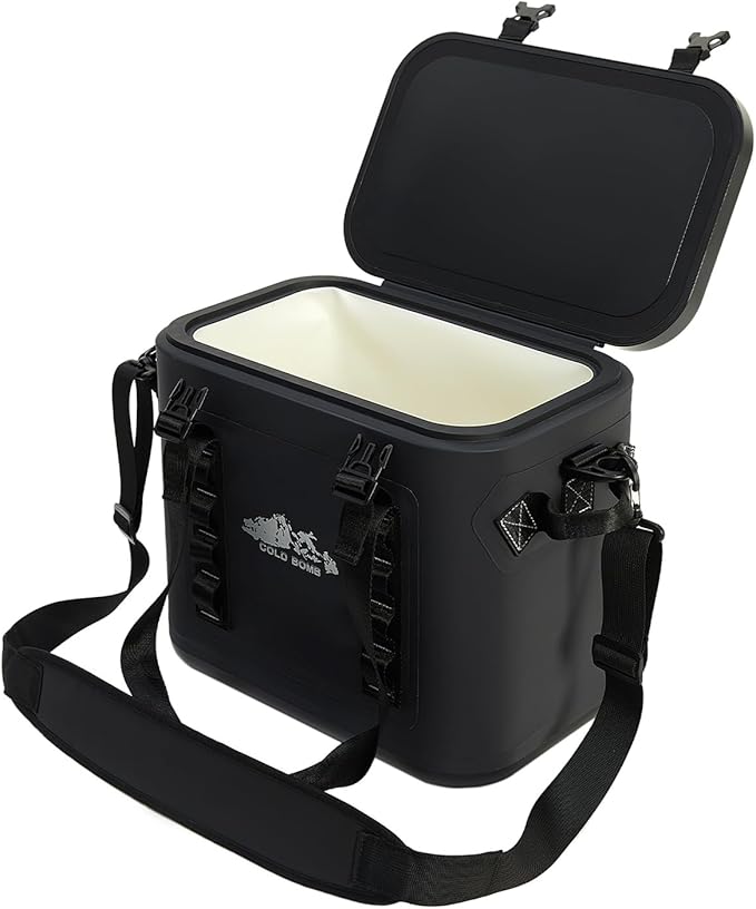 Magnetic Backpack Cooler Bag, Cold Retention Soft Coolers 30 Can Insulated Soft Sided Cooler with Waterproof Bag