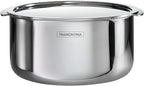 Tramontina Utsava 3.4-Quart Tri-Ply Clad Stainless Steel Tope with Lid, Patila Pot for Indian Cooking