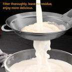 Fine Mesh Stainless Steel Metal With HoleSieve Food Strainer Grease Spider Skimmer And With Handle Large Holes Slotted Colander Frying Spoon Set,Handheld For Kitchen Cooking And Filter Food Residues
