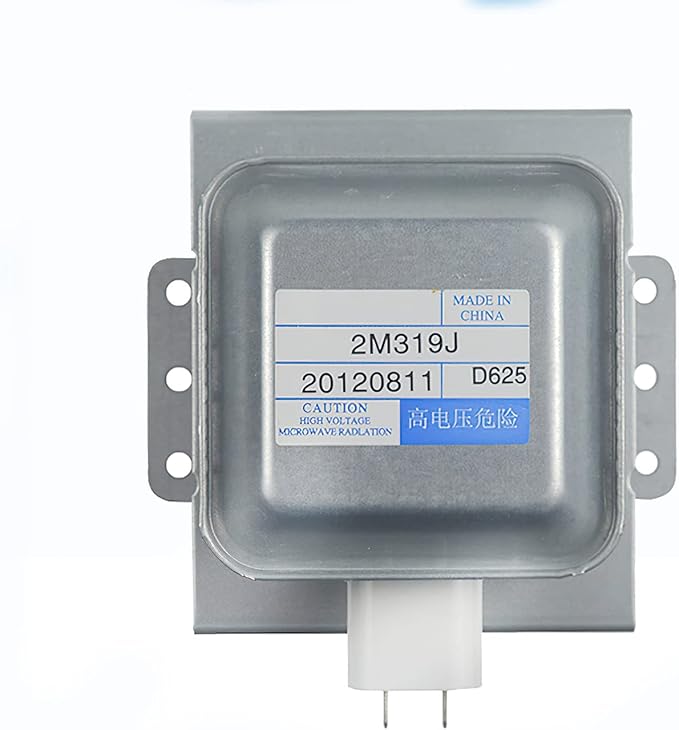 Microwave Magnetron 2M319J for Midea Microwave Oven Magnetron Compatible with 2M519J 2M219J 2M518J 2M217J 2M253J 2M248J