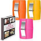 3PCS Egg Shell Opener Tool for Hard-Boiled & Raw Eggs – Egg Cracker, Peeler, Separator, Slicer – Stainless Steel Eggshell Remover, Egg Cutter, Opener, Topper, Piercer, Easy to Use