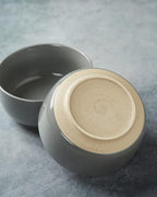 famiware Milkyway Cereal Bowl, Soup Bowls for 6, 25 Ounce Bowls Set for Kitchen, Bowl Set for Cereal Soup Rice Pasta Salad Oatmeal, Dark Gray