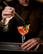 Fine Cooking Tweezers Set, Professional Stainless Steel Food Tongs, Kitchen Black Long Chef Tweezer for Cooking, Plating, Decorating and BBQ (BLACK, 10 inch)