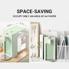 BUYDEEM S9013 Instant Hot Water Dispenser, Countertop Water Boiler & Warmer for Tea, Coffee and Baby Formula, Adjustable 8 Temperatures & 5 Water Outputs, 3L Water Tank(102oz), Green